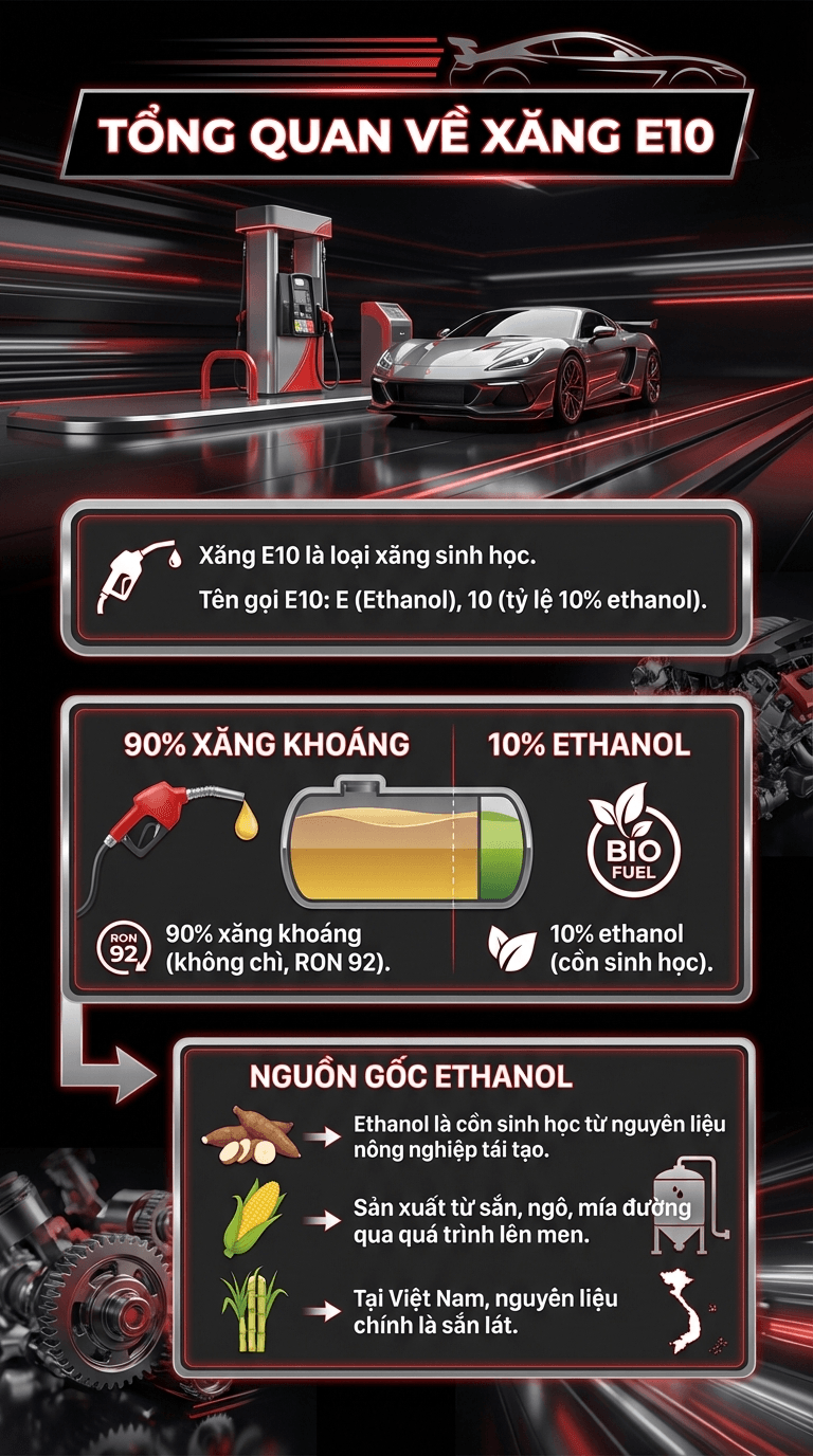 Việt Nam đẩy nhanh triển khai nhiên liệu sinh học E10 từ tháng 4/2026, mở ra cơ hội cho sắn, ngô và mía đường.