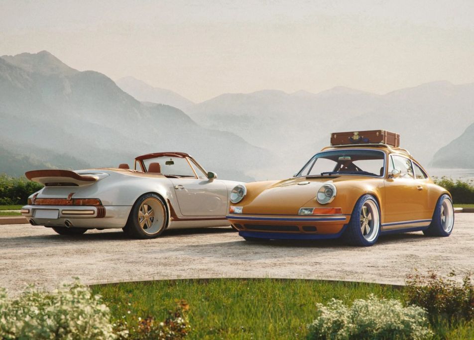 Louis Vuitton lần đầu bắt tay hãng xe, tạo ra bộ đôi Porsche 911 độc bản