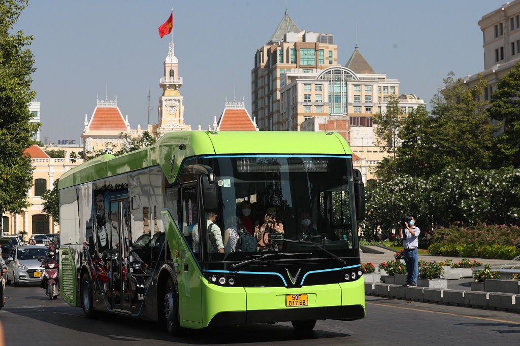 TP.HCM chuyển đổi 100% xe buýt điện từ năm 2027
